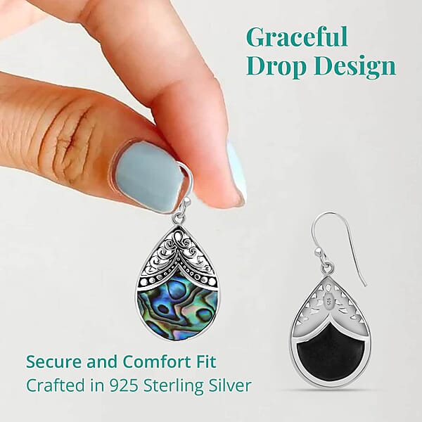 Shop Lc Abalone Shell Drop Earrings For Women Sterling Silver Beach Fashion Jewelry Birthday Gift For Her