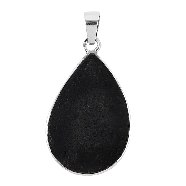 Shop Lc Abalone Shell Pear Pendant Without Chain In Sterling Silver