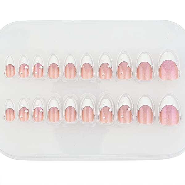 Shop Lc Act Brand New Press On Nail Kit- She's Expensive (French Tip)