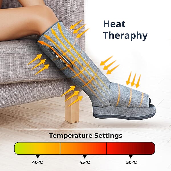 Shop Lc Air Compression Boots With Heating With 2000mAh USB Rechargeable Battery (11.4“x4.3“x18“)