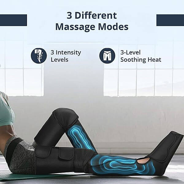 Shop Lc Air Compression Leg Massager Promotes Blood Circulation (3 Modes And 3 Heating Levels)