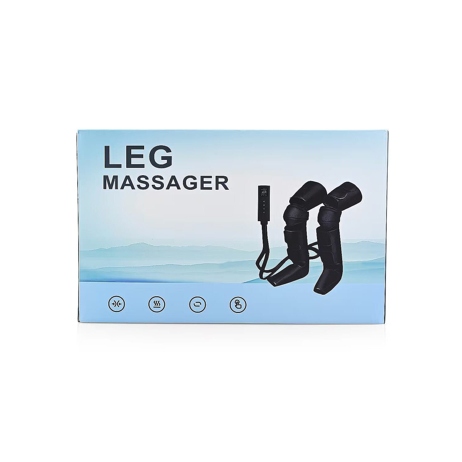 shop lc Air Compression Leg Massager Promotes Blood Circulation (3 Modes and 3 Heating Levels)