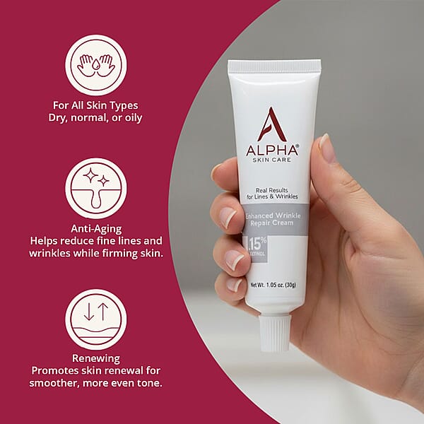Shop Lc ALPHA Skincare Enhance Wrinkle Repair Cream With 15% Retinol (1.05oz)