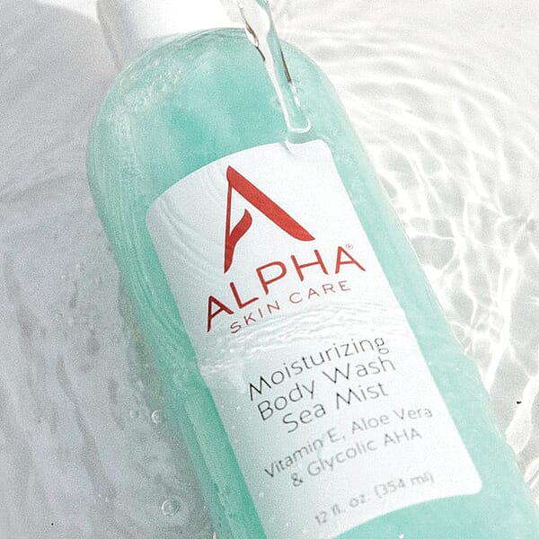 Shop Lc ALPHA Skincare Moisturizing Body Wash Sea Mist With Vitamin E Aloe Vera & Glycolic AHA (12oz)