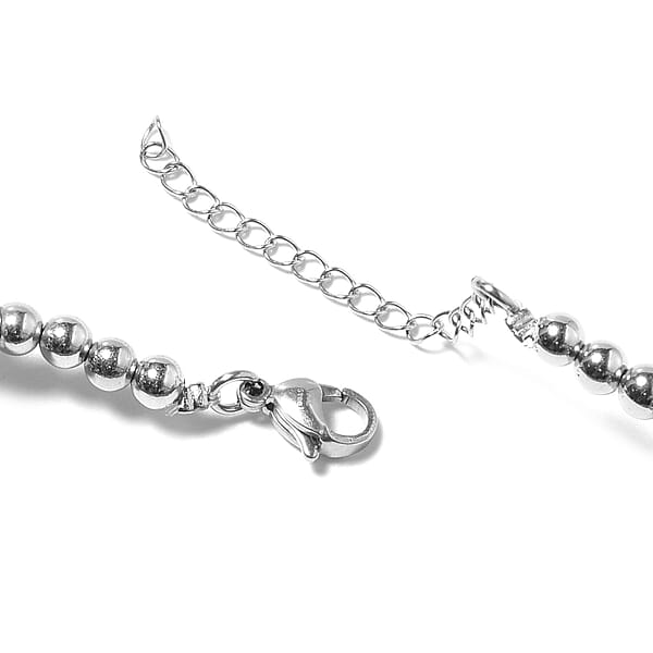 Shop Lc Amethyst Chips Multi Strand Necklace 18-20 Inches In Oxidized Silvertone And Stainless Steel 994.00 Ctw