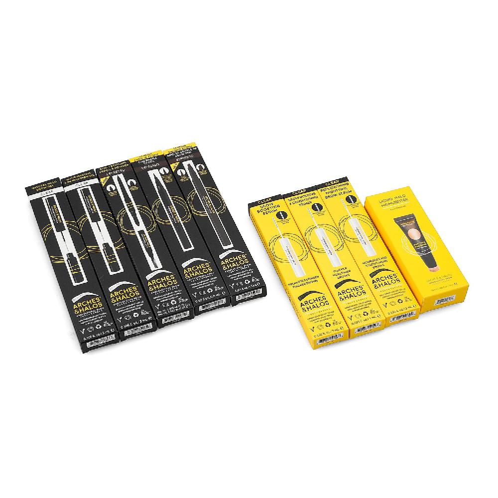 shop lc Arches & Halos The Ultimate Brow Set - Espresso