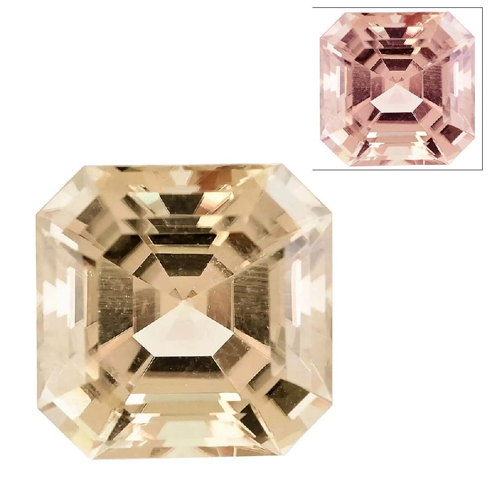 shop lc Asscher Cut AAAA Turkizite (Sqr 8 mm) 2.50 ctw