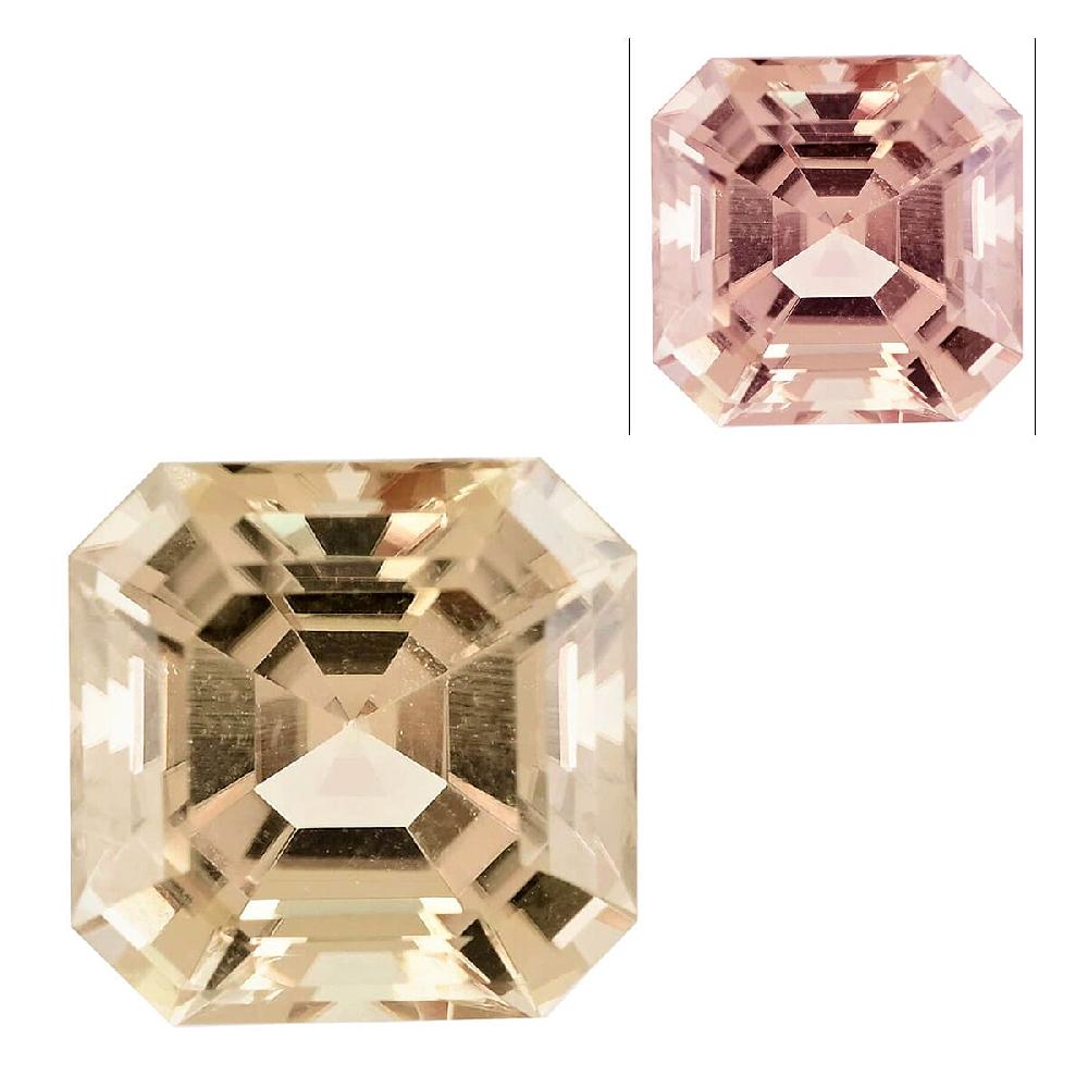 shop lc Asscher Cut AAAA Turkizite (Sqr Free Size) 2.00 ctw