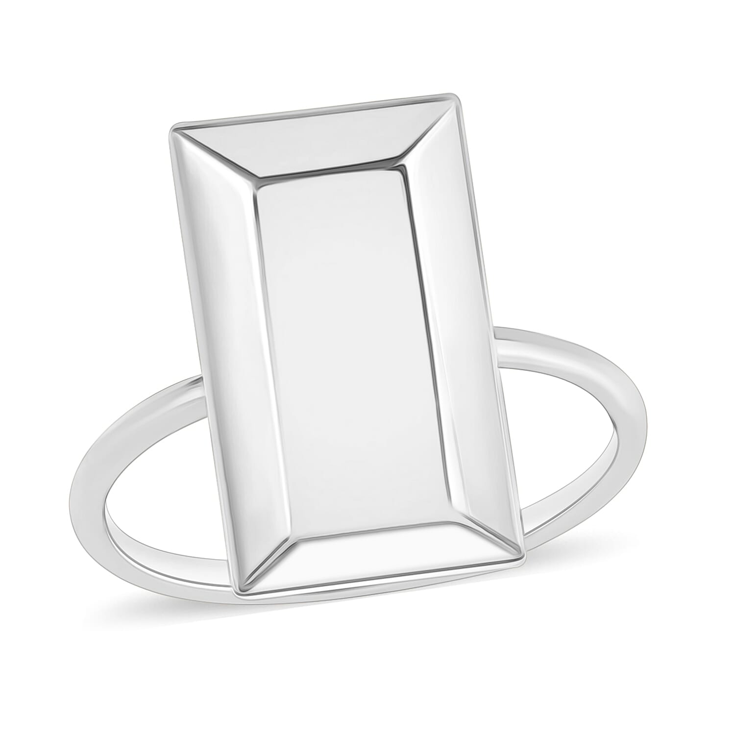 shop lc Bar Ring in 10K White Gold 1.90 Grams (Del. in 10-12 Days)