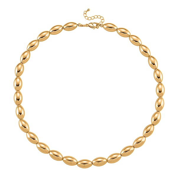 Shop Lc Beaded Chain Necklace In Goldtone 20-22 Inches