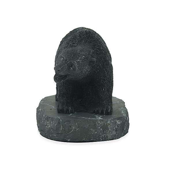 Shop Lc Bear Shungite Figurine 5x3 Approx. 2913.00 Ctw