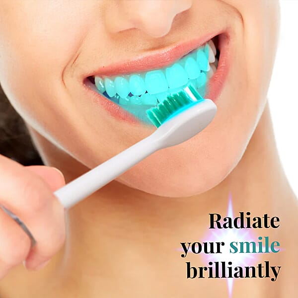 Shop Lc Beewell Electric Sonic 4-in-1 Toothbrush With Blue And Red Light Therapy