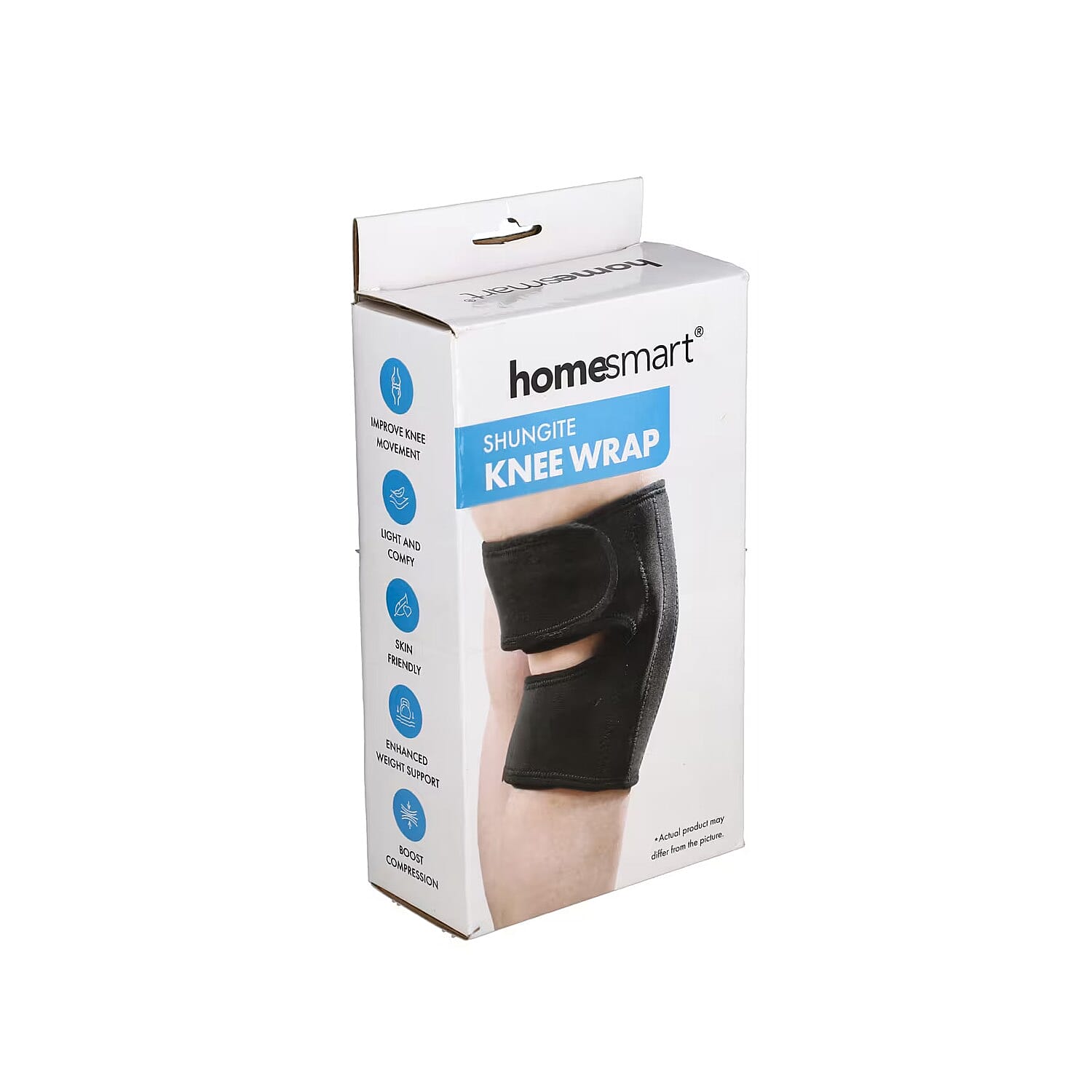 shop lc Black Special Size Knee Cap Hinge with Shungite Powder Outward