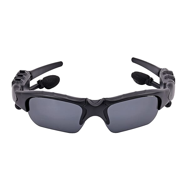 Shop Lc Black Wearable Technology Wireless Bluetooth MP3 Sunglasses With Headphone