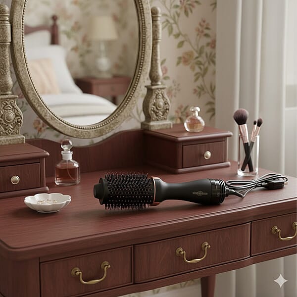 Shop Lc Bling Beauty Ceremaci Heating Rotary Hair Brush