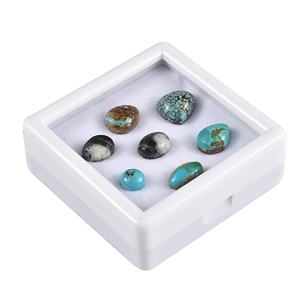 Shop Lc Blue Moon Turquoise Assorted Box (Mix Size) 15.00 Ctw Loose Gemstone