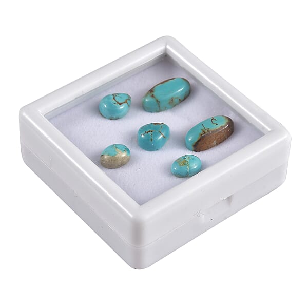 Shop Lc Blue Moon Turquoise Assorted Box (Mix Size) 15.00 Ctw Loose Gemstone