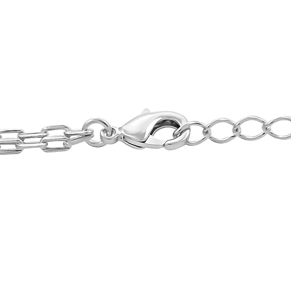 Shop Lc Brazilian Citrine 38.50 Ctw Double Layer Necklace In Silvertone 21-23 Inches