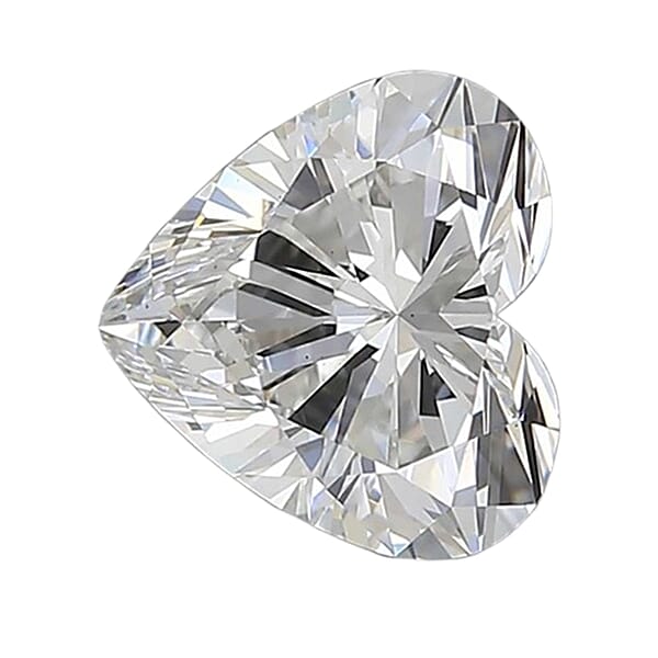 Shop Lc Brilliant Cut Luxuriant Lab Grown Diamond (E-F VS) (Heart 8.8 Mm) 2.50 Ctw