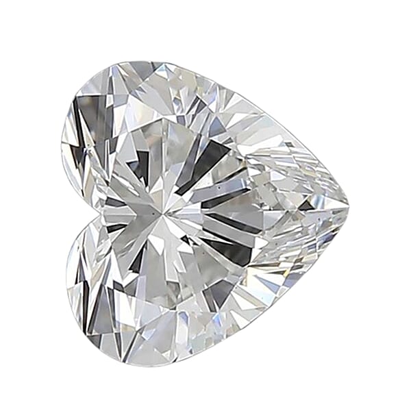 Shop Lc Brilliant Cut Luxuriant Lab Grown Diamond (E-F VS) (Heart 8.8 Mm) 2.50 Ctw