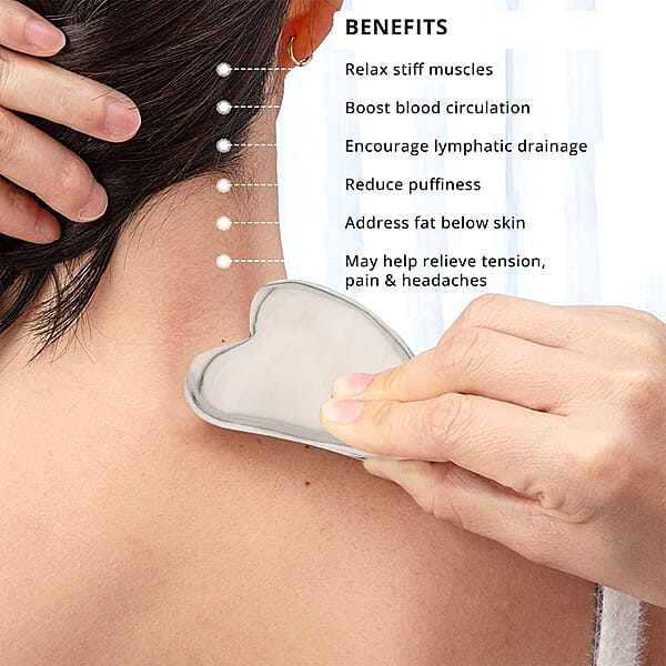 Shop Lc Bronze Gua Sha Facial Gua Massage Tool Skin Revitalizing Gua Sha Spa Therapy Stone Beauty Gua Sha