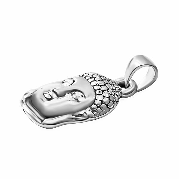 Shop Lc Buddha Pendant Without Chain In Sterling Silver 2.20 Grams