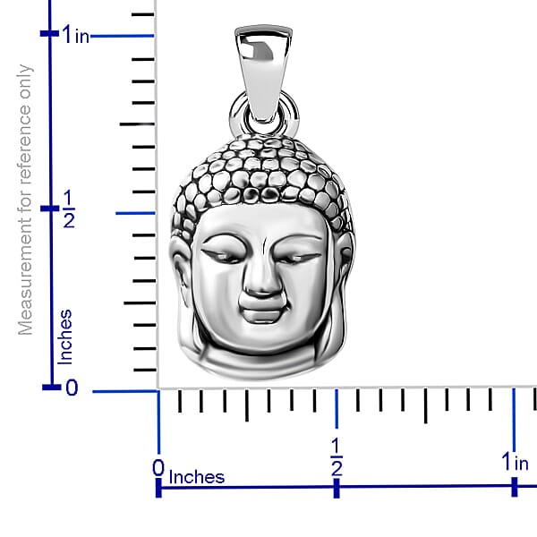 Shop Lc Buddha Pendant Without Chain In Sterling Silver 2.20 Grams
