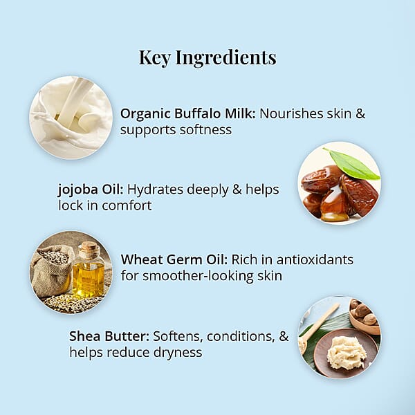 Shop Lc Bufarma Bare Skin Body Lotion With Organic Buffalo Milk (200ml)