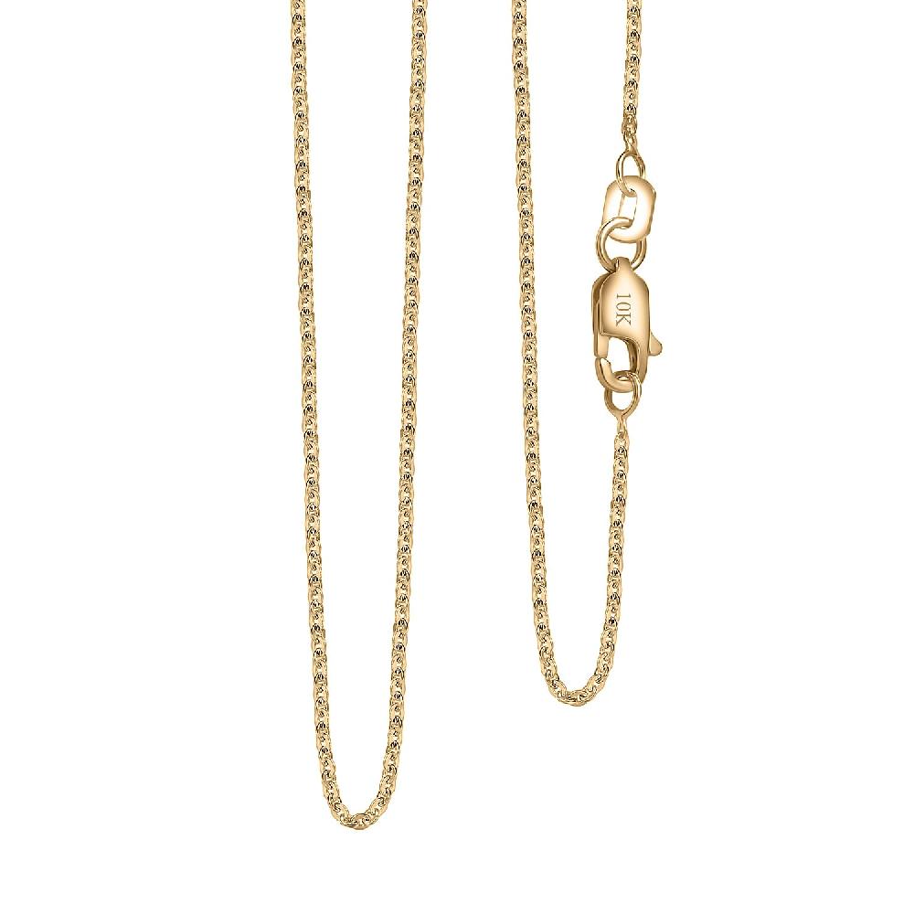 shop lc Cable Link Chain Necklace in 10K Yellow Gold 1.82 Grams 18 Inches