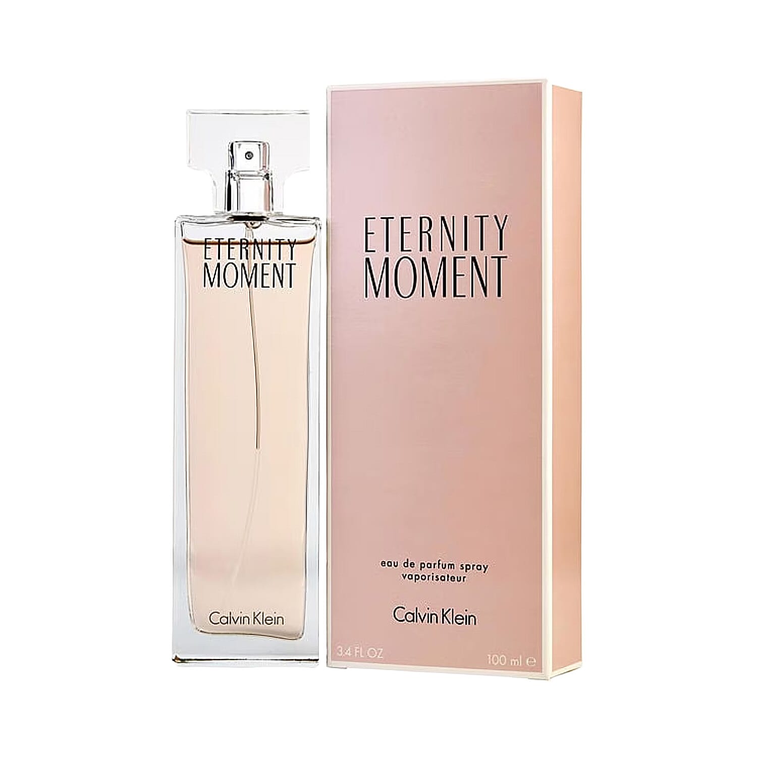 shop lc Calvin Klein Eau De Parfum Spray - Eternity Moment 3.3oz (100 Ml) (W)