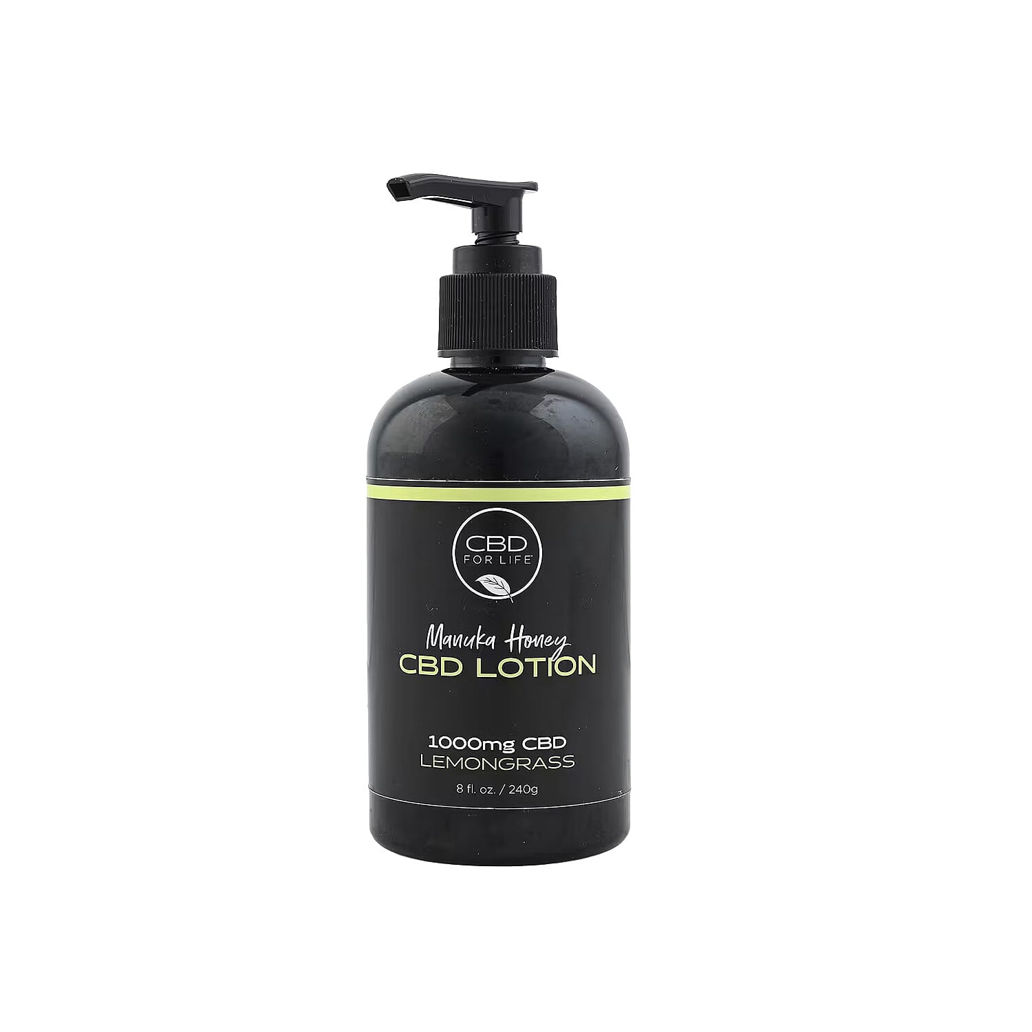 shop lc CBD for Life Manuka Honey Hand and Body Lotion (8oz) Lemongrass