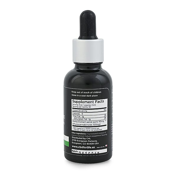 Shop Lc CBD For Life Set Of 3 3000mg CBD Peppermint Tincture (3x 1oz)