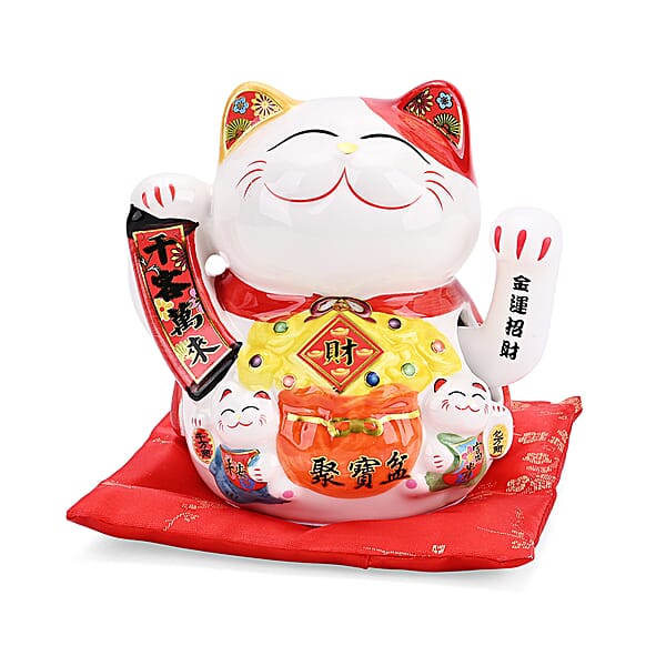 Shop Lc Ceramic Money Cat Decoration Shengyixinlong - Treasure Bowl (2xAAA Not Included)