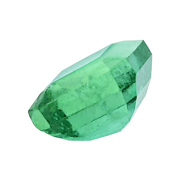 Shop Lc Certified 1.00 Ctw Asscher Cut Emerald Loose Gemstone – AAAA Grade (Zambian)