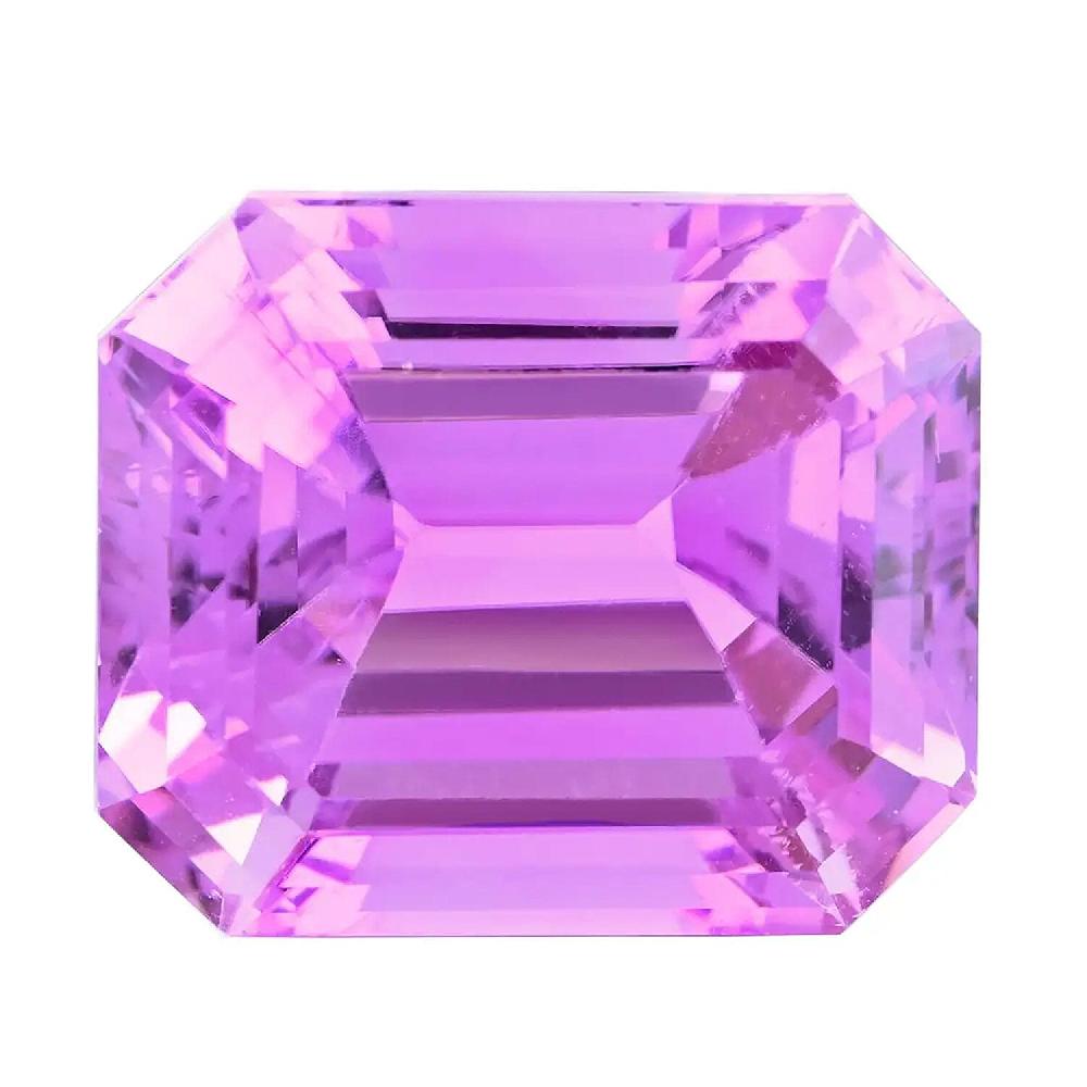 shop lc Certified 20.00 ctw Octagon Patroke Kunzite Loose Gemstone – AAAA Grade Free Size