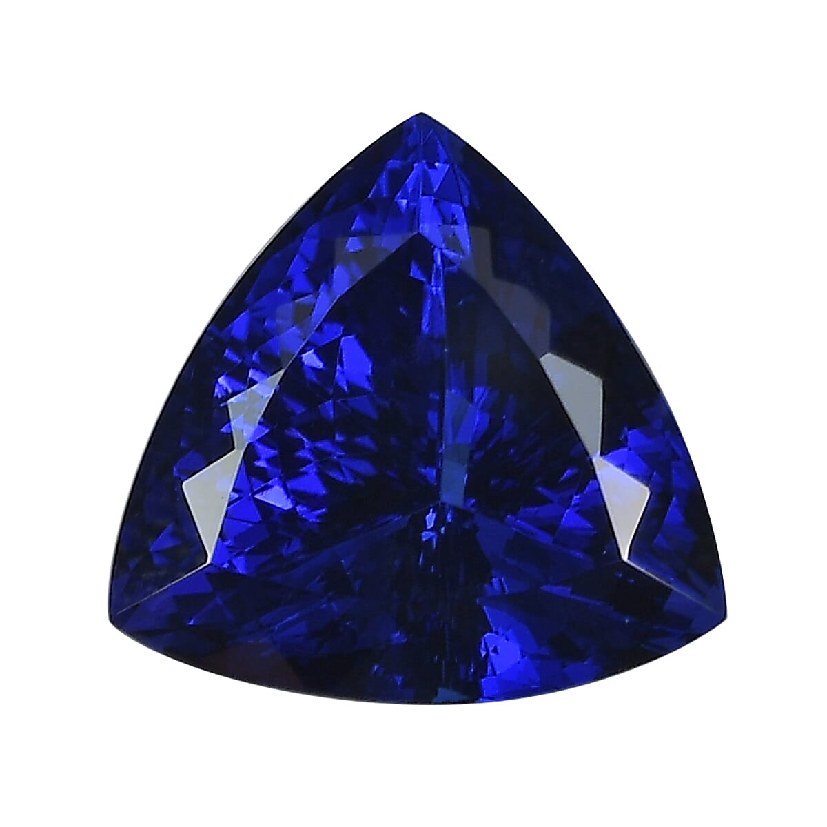 shop lc Certified 3.00 ctw Trillion Tanzanite Loose Gemstone – AAAA Grade Free Size