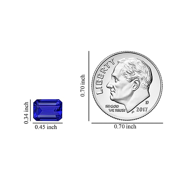 Shop Lc Certified 6.00 Ctw Octagon Tanzanite Loose Gemstone – Flawless AAAA Grade Free Size