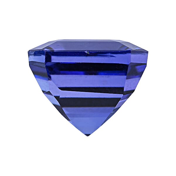 Shop Lc Certified 6.00 Ctw Square Asscher Cut Tanzanite Loose Gemstone – AAAA Grade Free Size