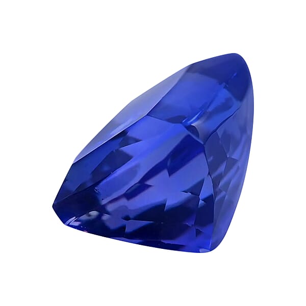 Shop Lc Certified AAAA Tanzanite (Cush 9x7 Mm) 2.10 Ctw
