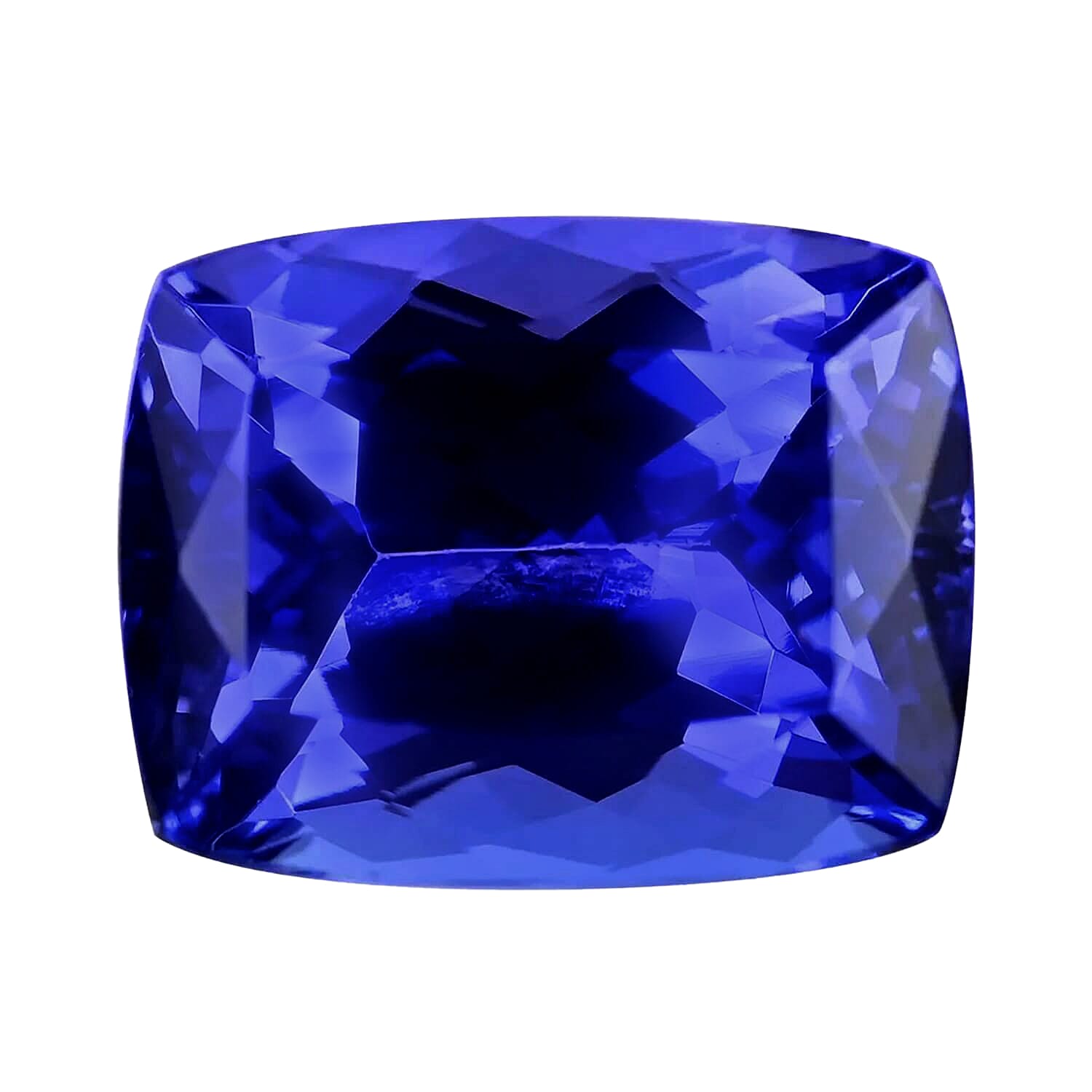 shop lc Certified AAAA Tanzanite (Cush 9x7 mm) 2.10 ctw