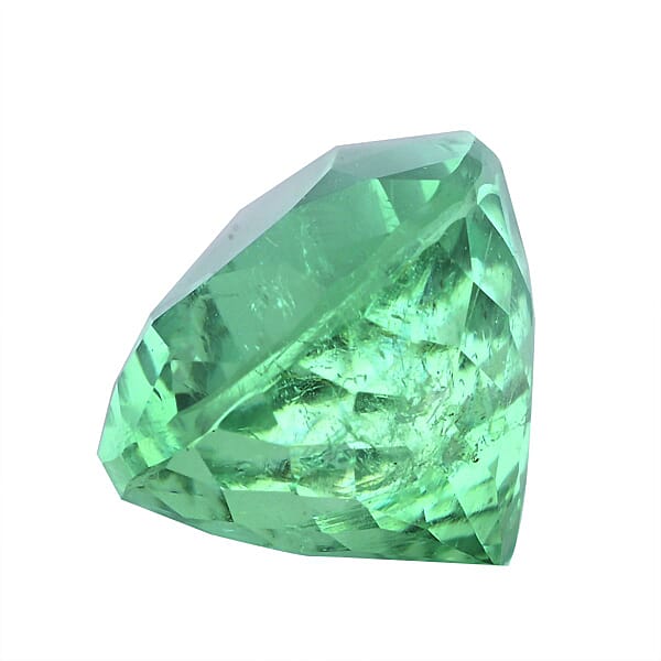 Shop Lc Certified And Appraised AAAA Boyaca Colombian Emerald (Pear Free Size) 5.00 Ctw