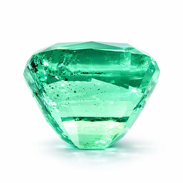 Shop Lc Certified And Appraised AAAA Boyaca Colombian Emerald (Cush Free Size) 6.59 Ctw