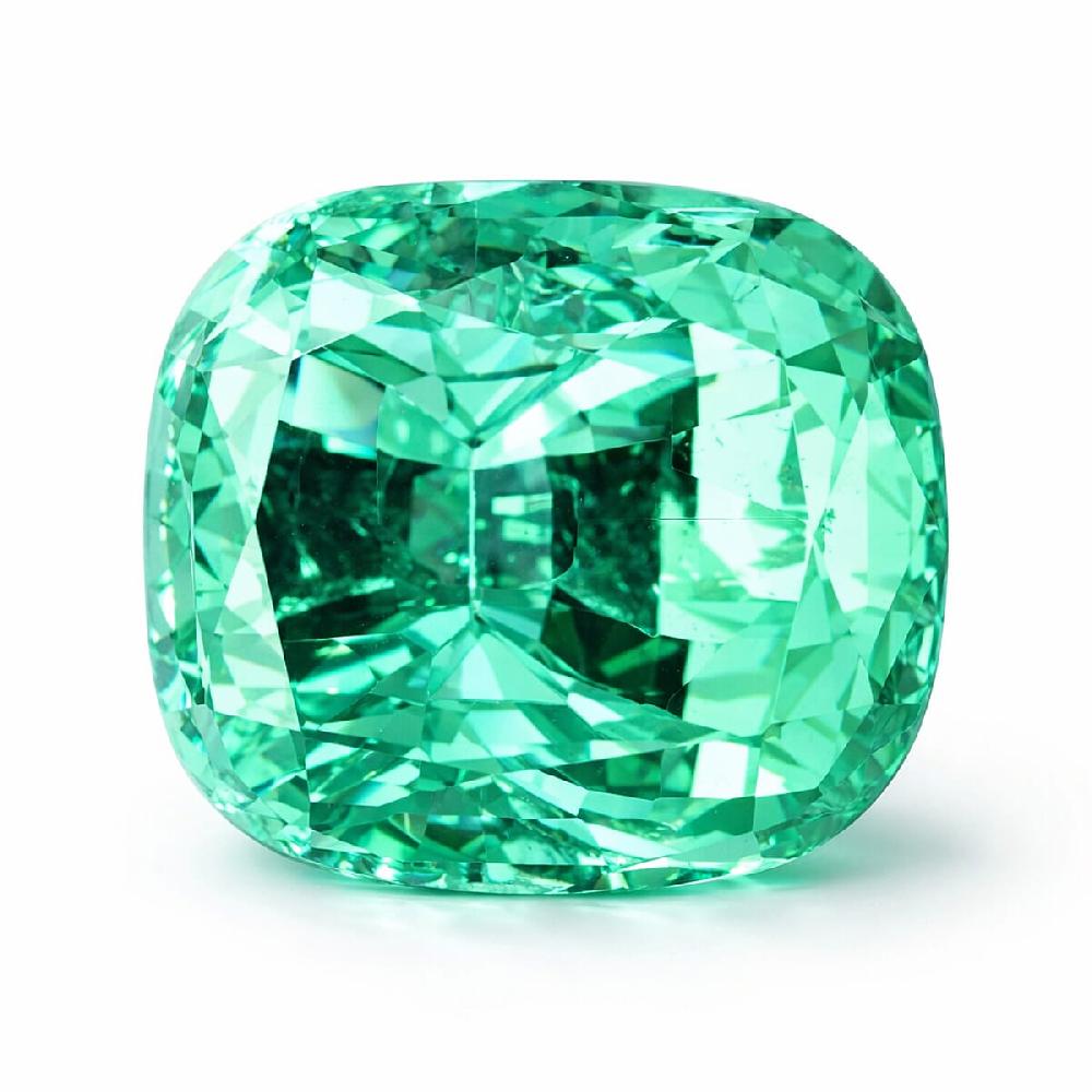 shop lc Certified and Appraised AAAA Boyaca Colombian Emerald (Cush Free Size) 6.59 ctw