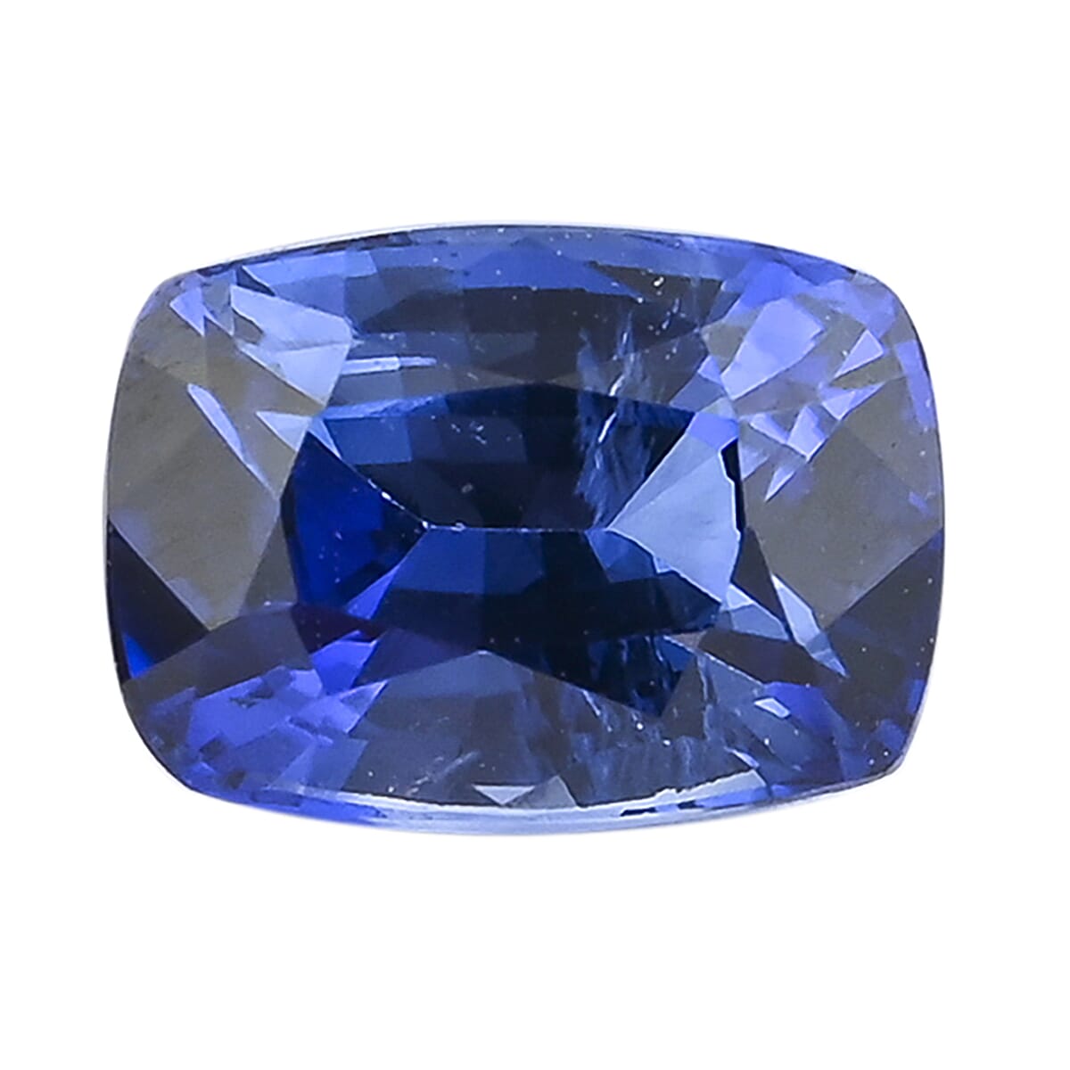 shop lc Certified and Appraised AAAA Ceylon Blue Sapphire (Cush Free Size) 1.00 ctw