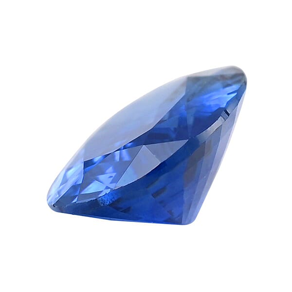 Shop Lc Certified And Appraised AAAA Ceylon Blue Sapphire (Oval Free Size) 1.00 Ctw