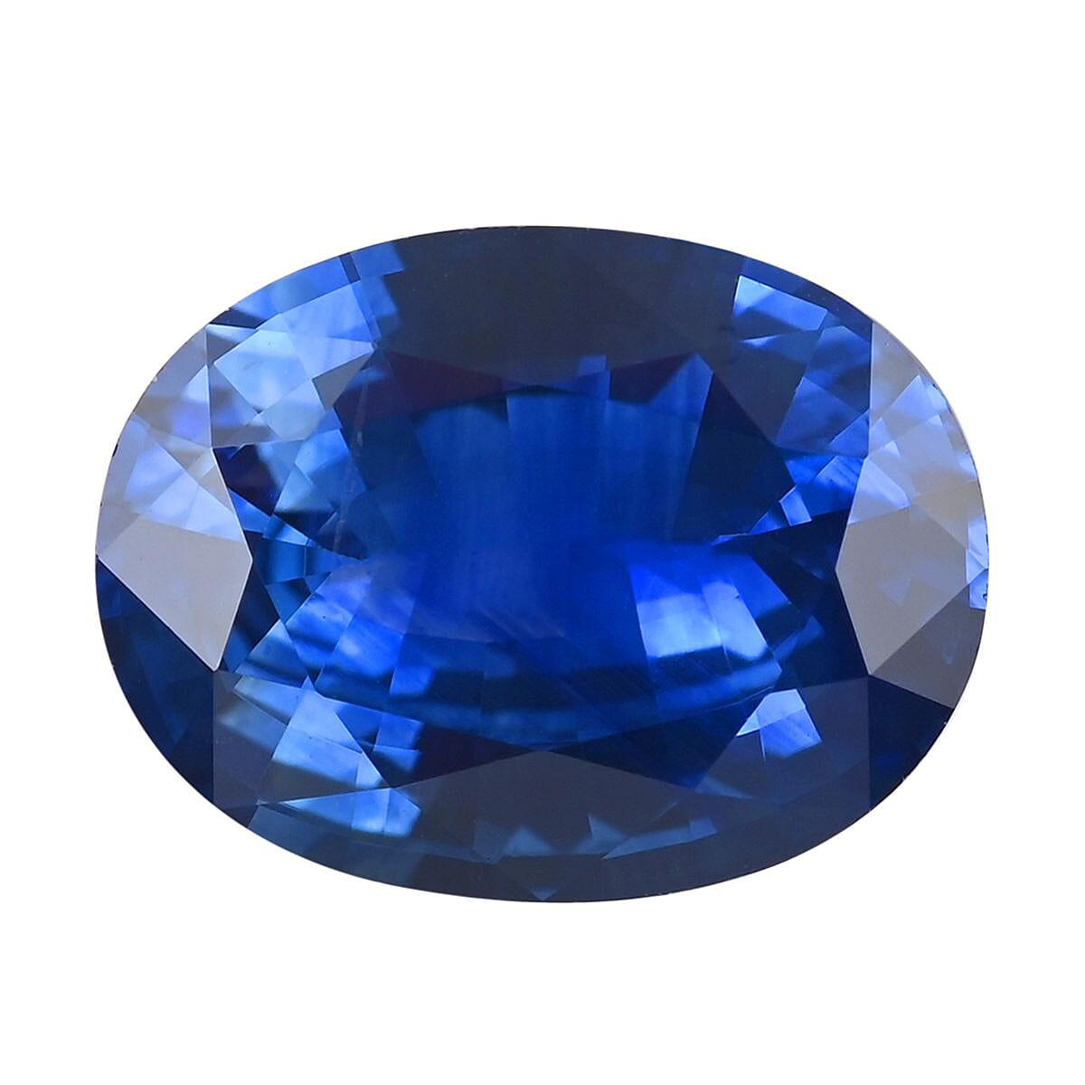 shop lc Certified and Appraised AAAA Ceylon Blue Sapphire (Oval Free Size) 1.00 ctw