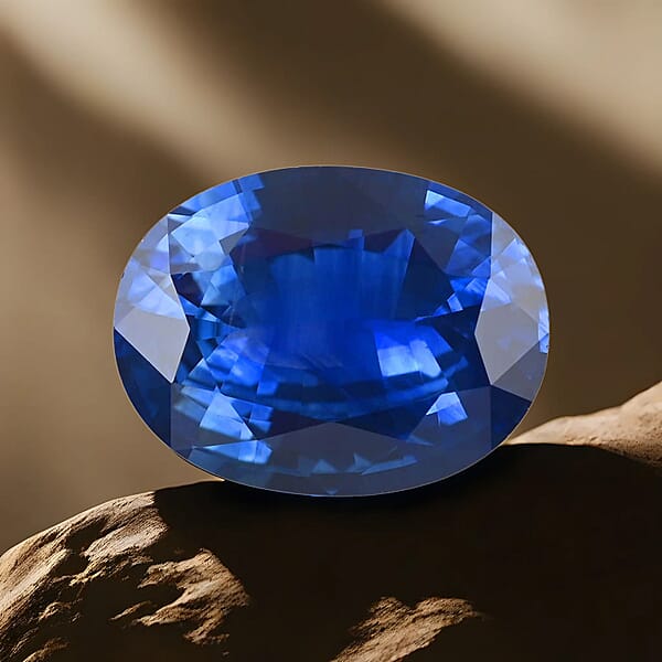 Shop Lc Certified And Appraised AAAA Ceylon Blue Sapphire (Oval Free Size) 2.00 Ctw