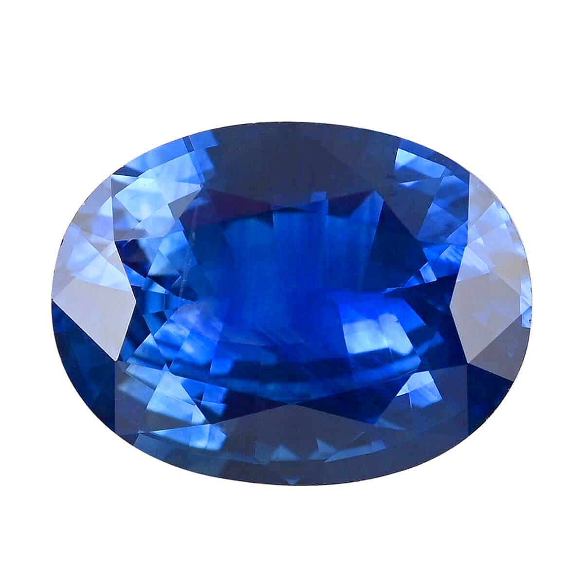 shop lc Certified and Appraised AAAA Ceylon Blue Sapphire (Oval Free Size) 2.00 ctw