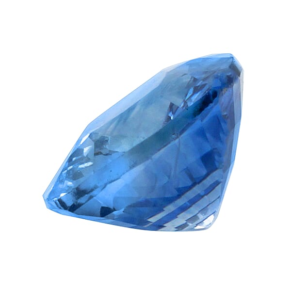 Shop Lc Certified And Appraised AAAA Ceylon Blue Sapphire (Cush Free Size) 1.25 Ctw