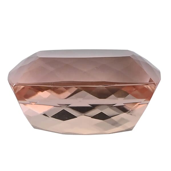 Shop Lc Certified And Appraised AAAA Marropino Morganite (Cush 18x13 Mm) Approx 14.50 Ctw